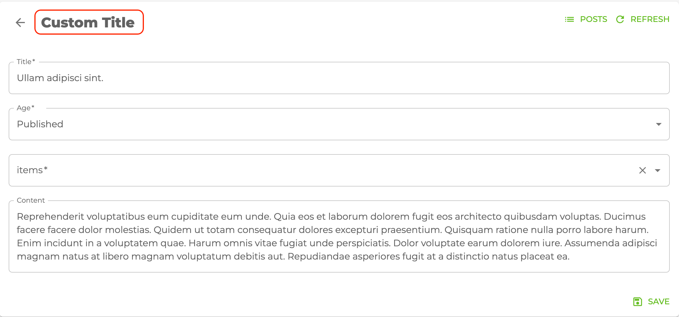 actionButton Usage